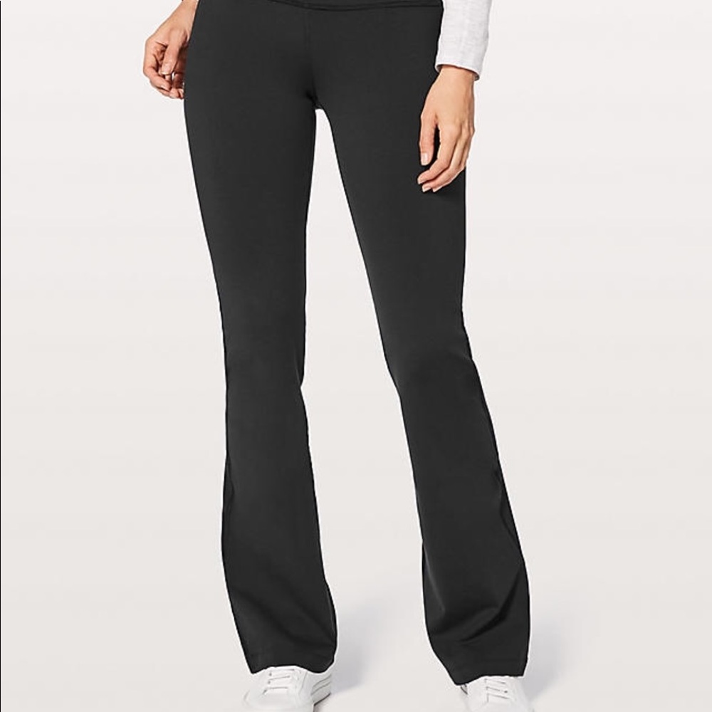 Lululemon flares tie die yoga pants